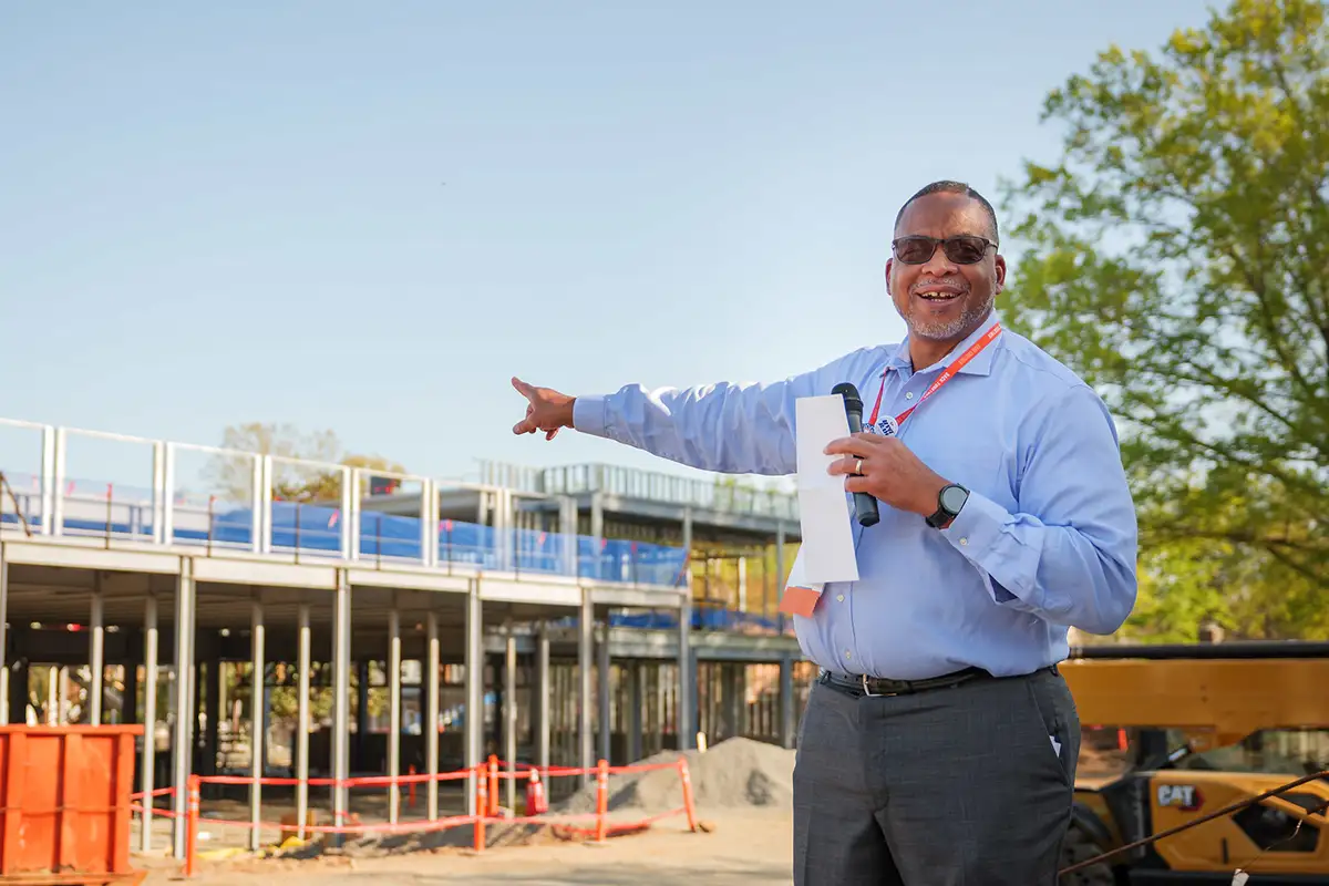 Chris Ford, Ridley board member, shares his thoughts on the future home for every Hoo during a special reception during BAW 2026.