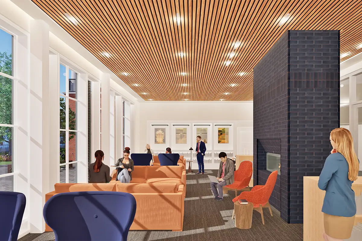 The women of the Class of 1974 showed their commitment to future Hoos by funding the library space