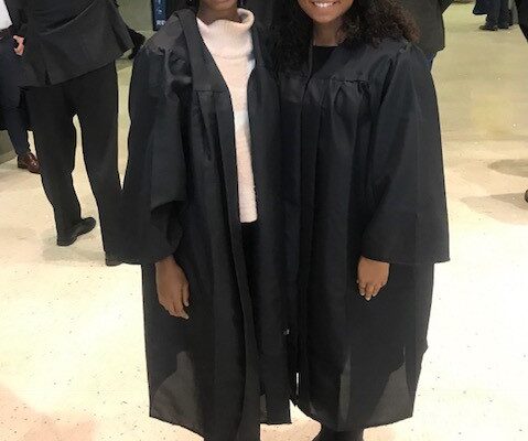 Christina Johnson and Sydney Williams