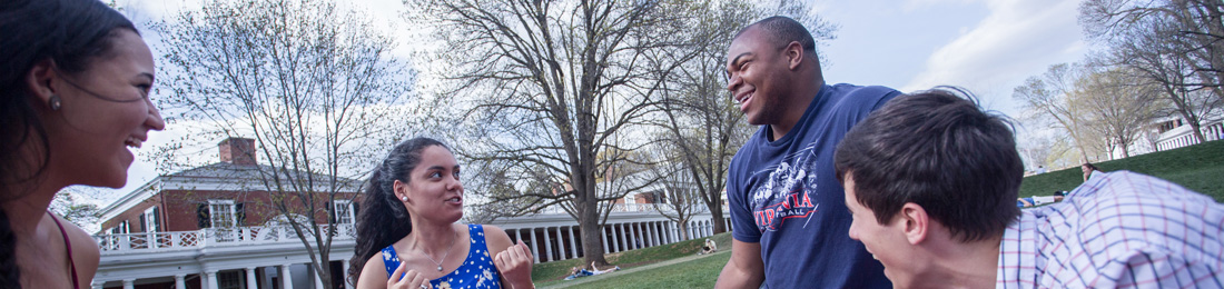 Students on the Lawn