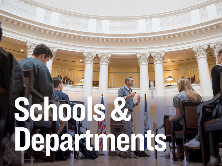 Schools & Departments