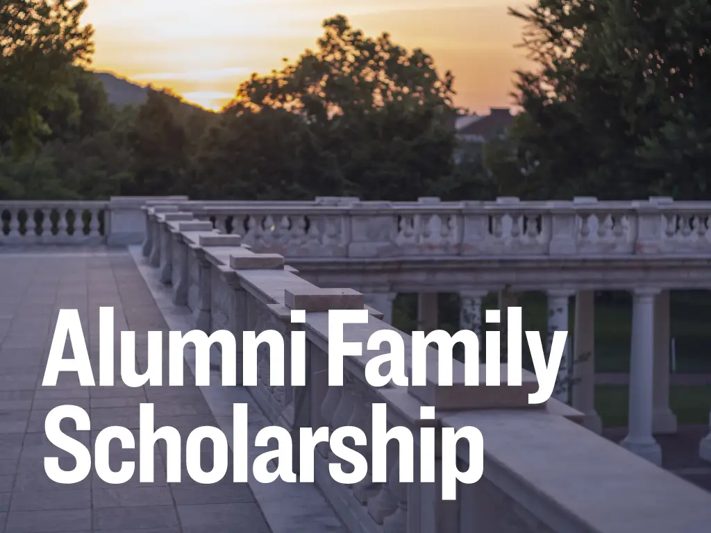 Alumni Family Scholarship