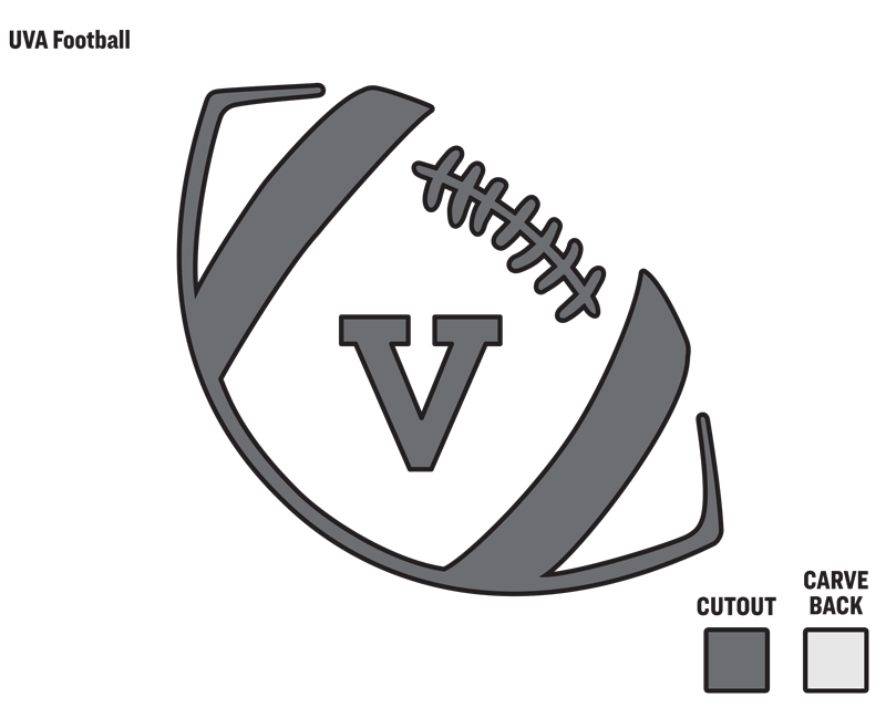 Pumpkin Template: UVA Football