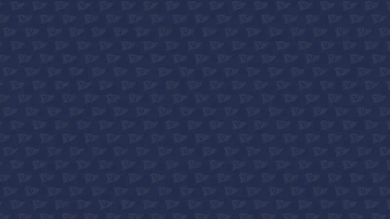 Desktop background: Blue UVA Alumni pennant pattern