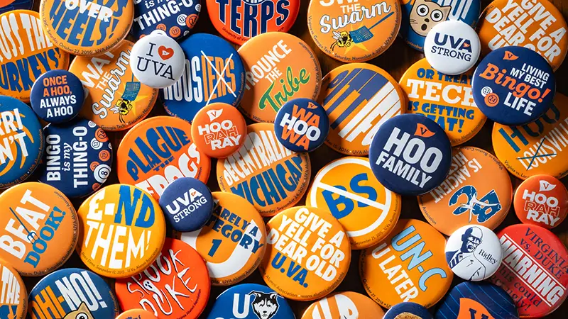 Phone background: UVA gameday buttons