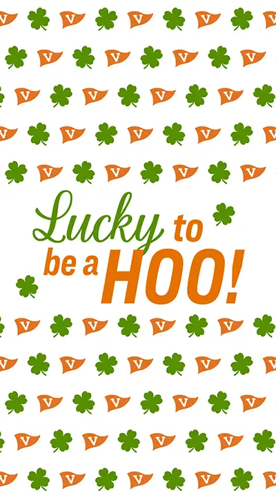 Phone background: Lucky to be a Hoo!