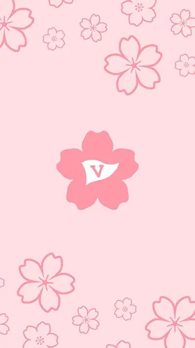 Phone background: Spring florals