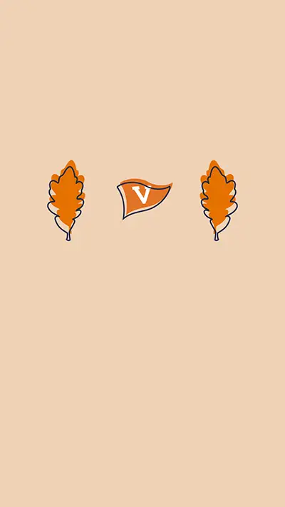 Mobile background: fall leaves