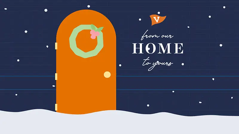 Desktop background: From our home to yours