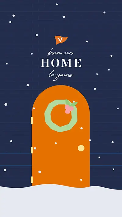 Mobile background: From our home to yours