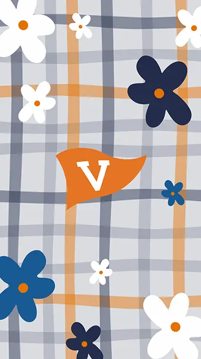 Mobile background: Spring flowers
