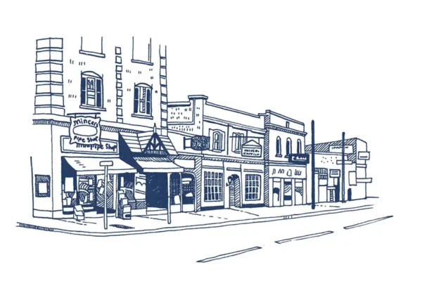 Illustration of the UVA corner
